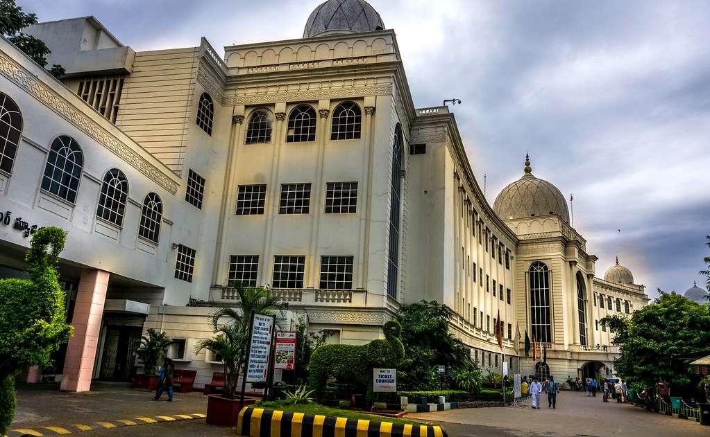 Side view of Salar Jung Museum