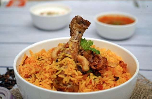 Hyderabadi Chicken Biryani