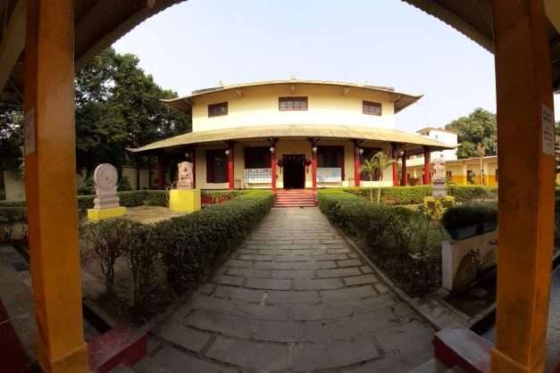 Chinese Buddh Temple Front View, Sarnath