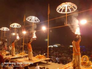 Ganga Aarti in Varanasi is one of top attractions in the city.