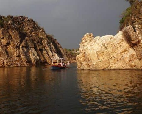 Bhedaghat is famous for its boating trips