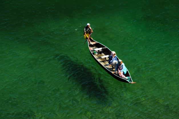 Dawki; an amazing destinations for water activities in Meghalaya, India