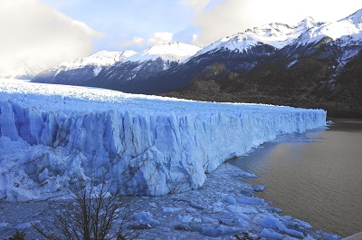 Beautiful glacier of Charobari near Kedarnath