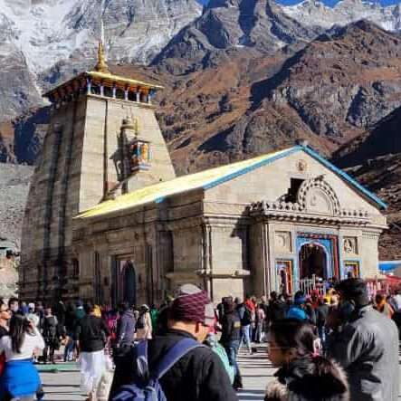 Kedarnath is also part of the chota char dham yatra pilgrimage