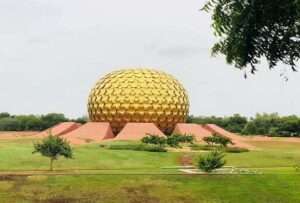 Matrimandir, AurovillE in pondicherry, is one of the best place to visit in pondicherry