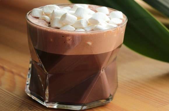 Hot cocoa with whipped Marshmellos