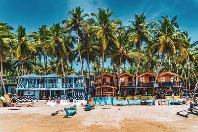 Beachside in Goa is one of the most romantic places to visit this valentine's day