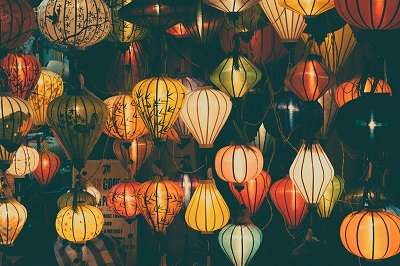 Lanterns in Hoi An in Vietnam