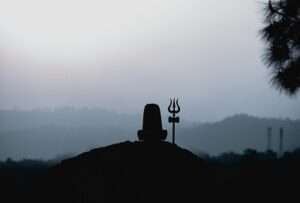 Shivalinga on a mountain Jyotirlinga