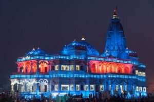 prem Mandir Vrindavan is one of the best place to visit in Vrindavan