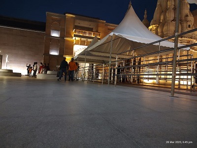 Kashi Vishwanath Corridor at night