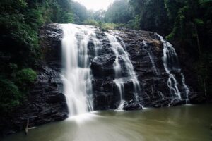 Waterfall is one of the best Places to visit in Coorg