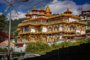 Thakur Bari Temple in Sikkim attracting thousands of tourists and increasing tourism activities in Sikkim