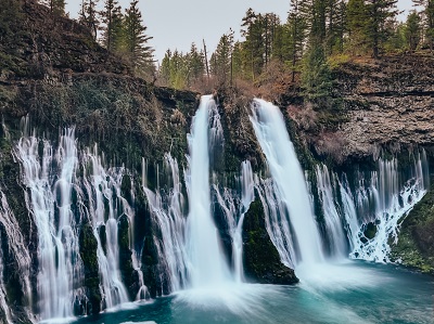 Hiking and camping near Burney Falls California