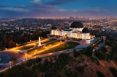 Griffith Observatory is one of the best place to explore in Los Angeles in California