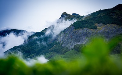 Mountain peaks in Munnar