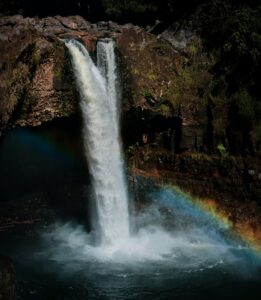 Rainbow Falls in Cherrapunji is an offbeat attraction