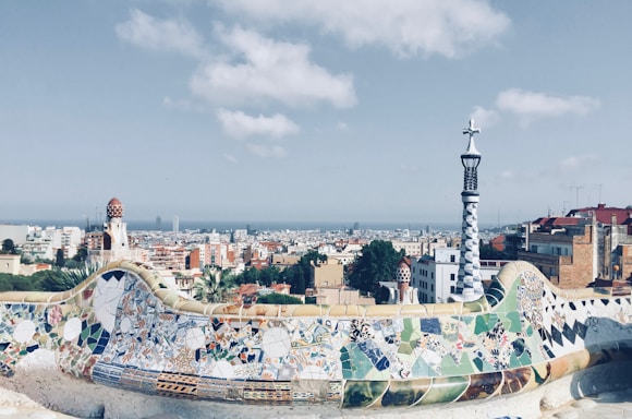 skyscraper view at daytime in Barcelona