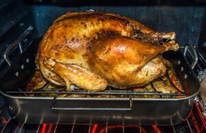 Roasted Turkey for Christmas dinner