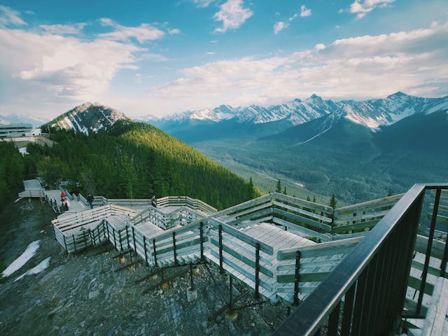 Banff National park is one of the top winter destinations to visit at the end of the year